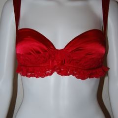 La senza red satin bra