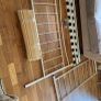 white metal double bed Image 2
