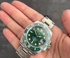 Seiko Mod - 40mm Hulk Submariner Watch
