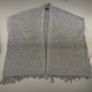 grey fringed sleeveless cardigan s/m generous Image 8
