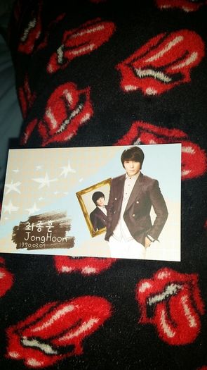 Korean popstar cards