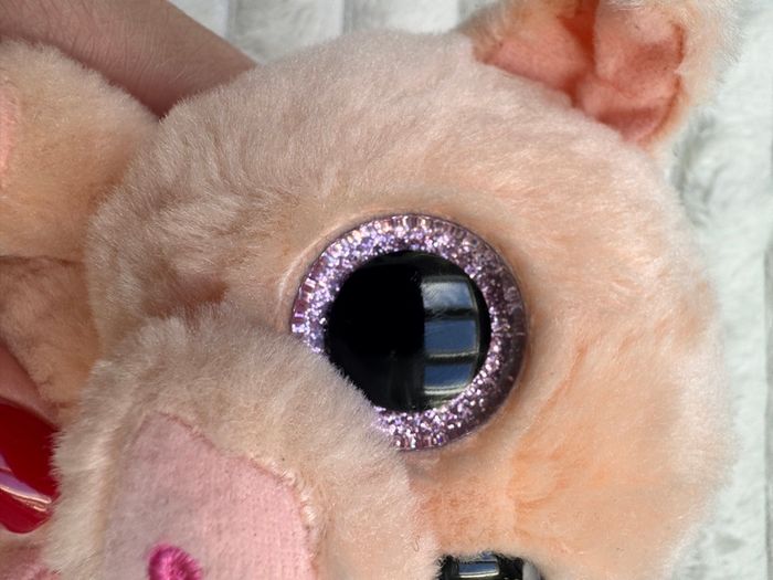 Ty Beanie Boos Piggley the pig Soft Plush approx. 16 cm. Used Please see photos
