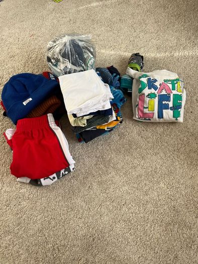 Bundle of boys clothes