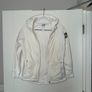 Gym+Coffee Women's White Hooded Performance Jacket - Size Small Image 5