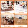 Set of 9 Clear Acrylic Display Risers Cupcakes Holder Sweet Stand Display Transparent Showcase Stands, Candy Bar Risers, Acrylic Lifts Display for Figures (FREE POSTAGE) Image 2