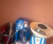 Candy floss, slush puppies and chocolate fountain
