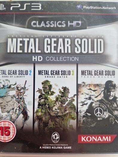 Metal Gear Solid HD Collection PlayStation3 Ps3 Games Original