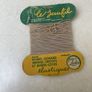Vintage French cream colour elastic Image 2