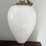antique marble and brass lamp Image 3