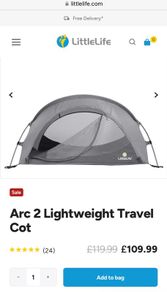 Little Life travel cot