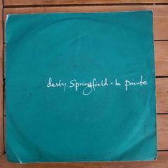 Dusty Springfield In Private 7 inch Vinyl Single 1989 Parlophone
