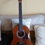 Hondo acoustic guitar. Image 3