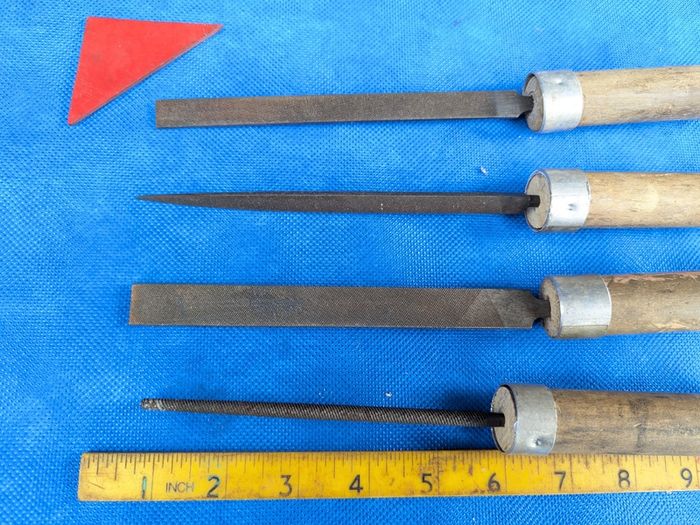 Four 6" Files