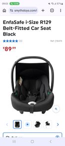 Baby car seat and isofix