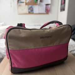 Multi-Pocket Baby Changing Bag (Pink/Beige)