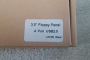 PC 3.5in Front Panel USB 2.0 HUB Floppy Bay Replacement