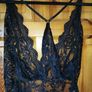 BNWT Lovely Black Bodysuit size 18 Image 3