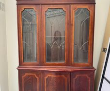 Furniture Beautiful Italian Inlaid Display and storage Cabinet