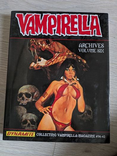 Complete Vampirella Archives 15 Volume Hardcover Comic Book Set, Omnibus Library edition