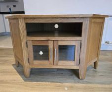 Wooden TV Table With Storage
