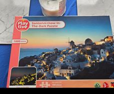 Jigsaw Santorini - glow in the dark
