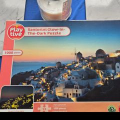 Jigsaw Santorini - glow in the dark