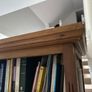 Solid wood bookshelf with bottom drawer Image 6