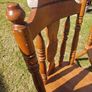 Solid oak chairs Image 5