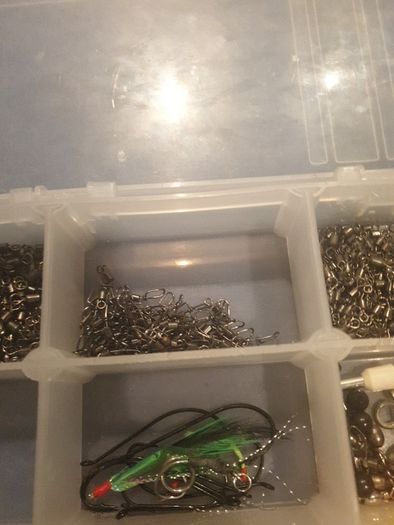 larg box of all sea tackle