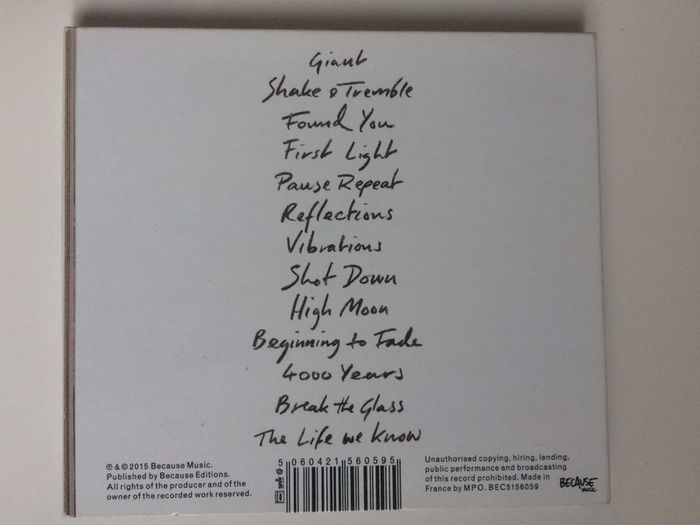 Django Django [2015] Born Under Saturn (CD Album)