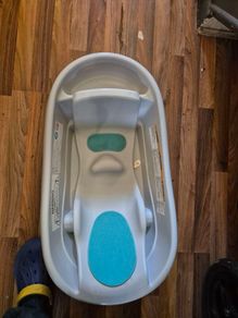 baby bath and swing
