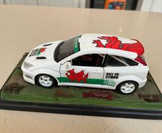 Ford Focus Wales Cymru Rally 1/24 Very Rare