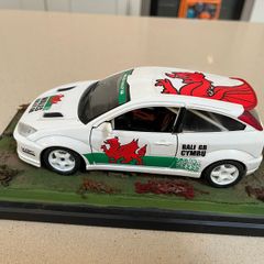 Ford Focus Wales Cymru Rally 1/24 Very Rare