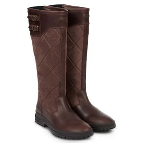 Le Chameau Leather Jameson quilted boots women