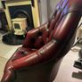 Chesterfield Swivel office chair - Mint condition Image 4