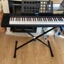 Yamaha Piaggero NP15 Portable Keyboard, Piano keys look, 61 Keys, USB connection, Black with Music stand and keyboard Stand  (Working Perfectly) Image 10