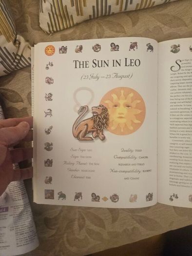 Sun & Moon Signs. An Anthological Guide To Love, Career & Destiny. By Marisa St Clair. First Edition Large Volume Hardback With Dustjacket In Good Condition.  See Photos For Same.
