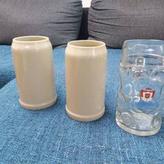 Original German 1 litre Beer Jugs - NEW & Never Used
