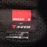 Ducati Black Leather DAINESE Men's Motorcycle Jacket Image 2