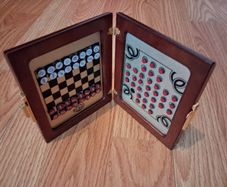 Portable chessboard by Pierre Cardin