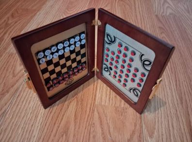 Portable chessboard by Pierre Cardin