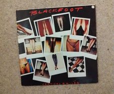 Blackfoot Vertical smiles lp Irish press