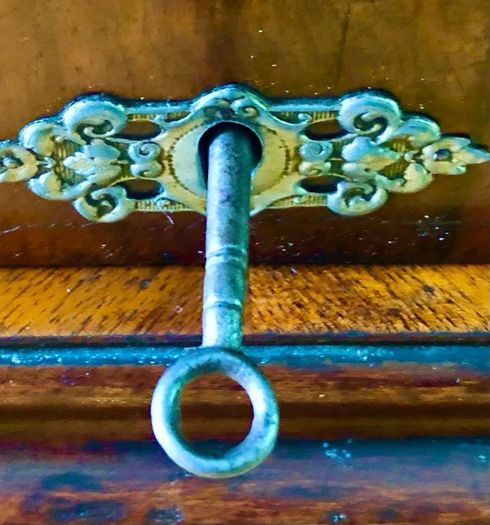 Antique sewing machine