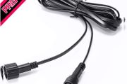 9.8Ft Waterproof Extension Lead G40/S14 Outdoor String Lights, IP65 Water Resistance UK Plug Extension Cable for Outdoor String Light (FREE SHIPPING)