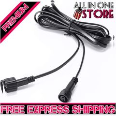 9.8Ft Waterproof Extension Lead G40/S14 Outdoor String Lights, IP65 Water Resistance UK Plug Extension Cable for Outdoor String Light (FREE SHIPPING)