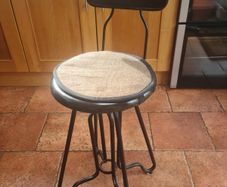 One genuine Dutchbone Ovid counter stool in excellent condition.