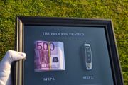 Gift 3D money frame art decor
