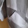Q'neel White with grey top  90% Linen.New Image 5