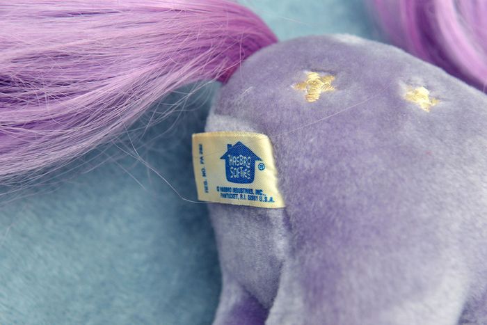 Vintage 80s Blossom Plush My Little Pony First Generation Large Size