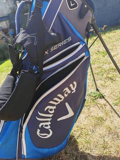 Callaway Golf Bag & FastFold Trolley bundle